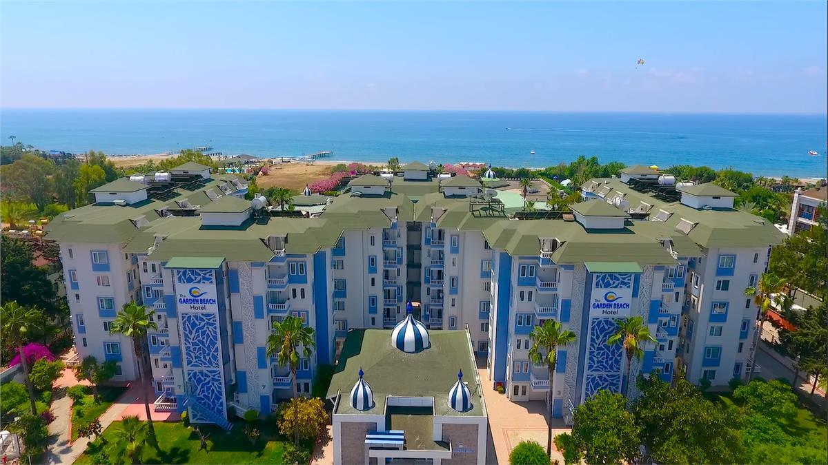 The Garden Beach Hotel Konaklı Exterior foto